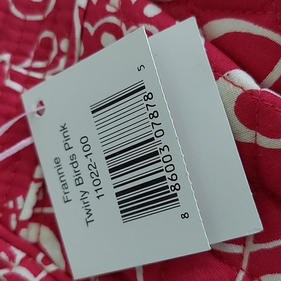 Vera Bradley Twirly Birds Pink Frannie Purse NWT - Picture 4 of 6